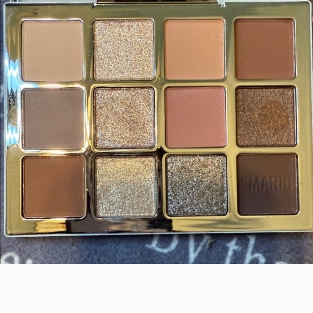 Makeup by Mario Eyeshadow Palette - Gold, Brown, and Tan